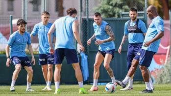 Trabzonspor'da Samsunspor mesaisi devam etti!