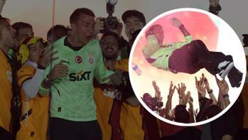 Galatasaray'da Fernando Muslera omuzlara alındı! 'Her zaman kalbimizde olacaksın'