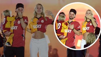 Mertens ailesi gözyaşlarını tutamadı! Galatasaray'ın kutlamalarına damga vurdu