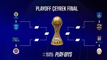 Basketbol Süper Liginde play-off programı açıklandı