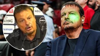 Ergin Ataman çileden çıktı Basın toplantısını terk etti