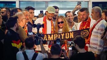 Leroy Sane'nin İstanbul'a gelişinden kareler