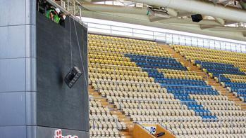 Fenerbahçe stadındaki scoreboardlar yenileniyor