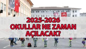 MEB yeni eğitim öğretim yılı takvimi 📆 2025-2026 Okullar ne zaman açılacak
