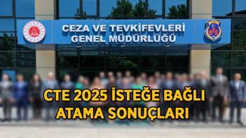 CTE 2025 İSTEĞE BAĞLI ATAMA/TAYİN SONUÇLARI | Ceza ve Tevkifevleri İsteğe Bağlı atama/tayin sonuçları açıklandı mı