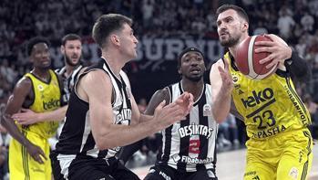 Beşiktaş Fibabanka - Fenerbahçe Beko maçından kareler
