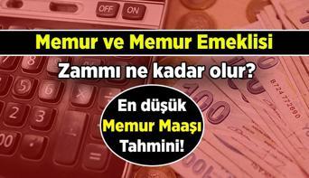 MEMUR MAAŞI VE MEMUR EMEKLİSİ MAAŞI ZAMMI ne kadar olacak 2025 / 5 ve 6 aylık enflasyon farkı nedir İşte memur maaşları için zam tahminleri