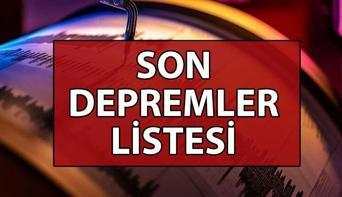 SON DAKİKA SON DEPREMLER LİSTESİ 📍 Az önce deprem mi oldu Nerede ve kaç şiddetinde deprem oldu AFAD/Kandilli Rasathanesi 25 Haziran son depremler