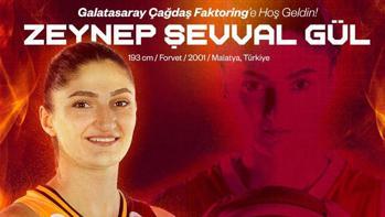Zeynep Şevval Gül, Galatasaray Çağdaş Faktoring'de!