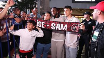 Antoine Makoumbou, Samsun'da karşılandı!