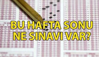 HAFTA SONU SINAV MI VAR, ne sınavı var ÖSYM, MEB, AÖF, ATA AÖF 5-6 Temmuz 2025 sınav takvimi