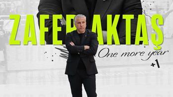 Merkezefendi Belediyesi Basket, Zafer Aktaş ile sözleşme uzattı
