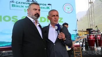 İbrahim Hacıosmanoğlu, Çaykur Rizespor’un ‘Birlik ve beraberlik şölenine’ katıldı