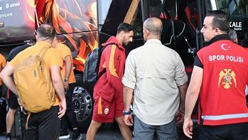 Galatasaray kafilesi, Gaziantep'e ulaştı!