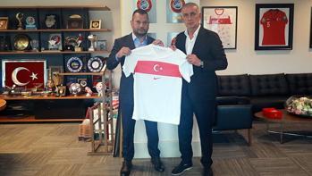 Ertuğrul Doğandan İbrahim Hacıosmanoğluna ziyaret