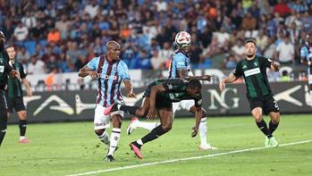 Trabzonspor - Kocaelispor maçından kareler