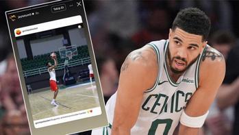NBA yıldızı Jayson Tatum'dan Göztepe paylaşımı!