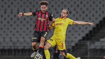 Fatih Karagümrük - Göztepe maçından kareler