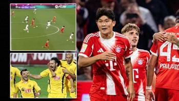 Ne yaptın Kim Jae! İçinden Servet Çetin çıktı, tribünleri coşturdu