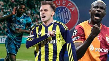 Galatasaray, Fenerbahçe ve Samsunspor kazandı! UEFA ülke puanında son durum belli oldu