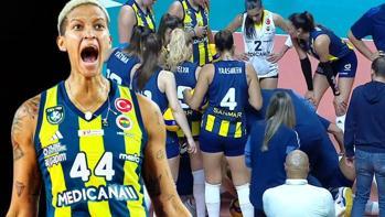 Fenerbahçe'de Melissa Vargas yerde kaldı! Canlı yayına yansıdı