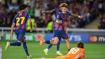 Barcelona, Devler Ligi'nde Olympiacos'a gol oldu yağdı!