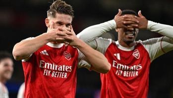 Arsenalden Londrada Atletico Madride gol şov