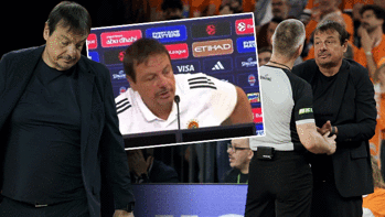 Ergin Ataman'ı kızdıran soru! Basın toplantısını terk etti