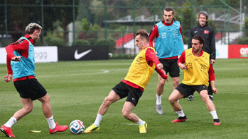 A Milli Futbol Takımı, dayanıklılık testinden geçti