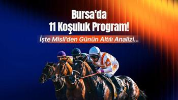 Bursa’da 11 koşuluk program! İşte Mi̇sli̇’den günün altılı anali̇zi̇