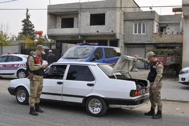 Jandarma ekiplerinden trafik uygulaması