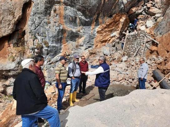 Gündoğmuş'da 5 mahallenin içme suyu sorunu çözülüyor