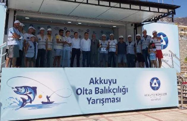 Akkuyu NGS inşaatı bölgesinde balıkçılık yarışması