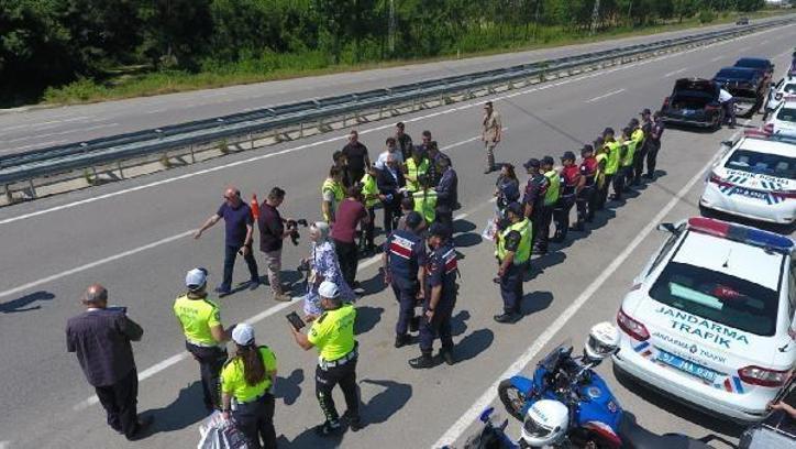 Sinop’ta kurban bayram öncesi trafik denetimleri arttı
