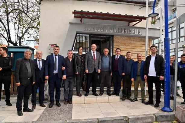 Manisa Büyükşehir Belediye Başkanı Ergün, vatandaşlarla bir araya geldi