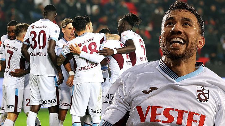 Trabzonspor, Gaziantep FK deplasmanında rahat kazandı! Trezeguet fırtınası