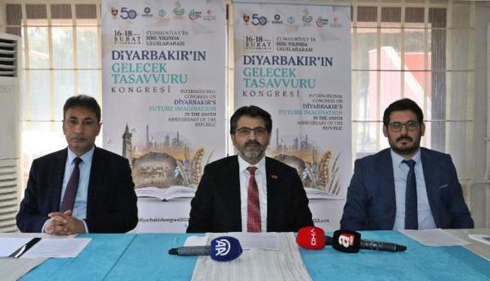 Diyarbakır’da ‘Gelecek Tasavvuru Uluslararası Kongresi’ lansmanı