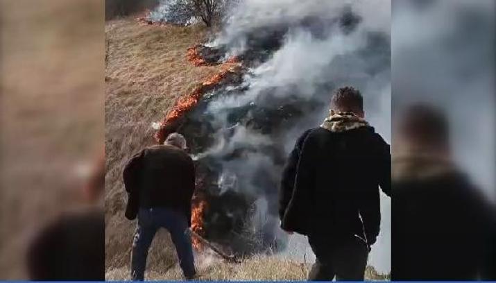 Karabük'te ormanda örtü yangını