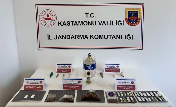 Kastamonu'da uyuşturucu operasyonu: 6 gözaltı