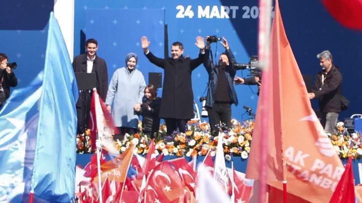 AK Parti İBB Başkan Adayı Murat Kurum ‘Büyük İstanbul Mitingi’nde konuştu