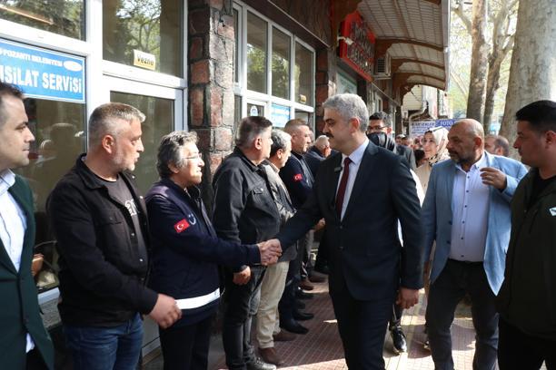 Pozantı Belediye Başkanı Ali Avan, görevine başladı