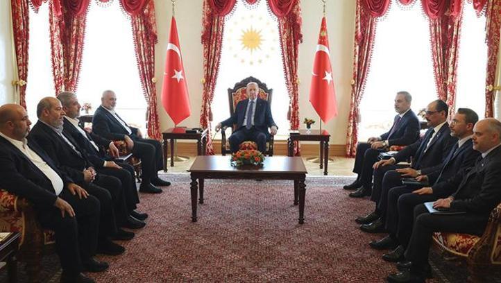 Son dakika: Cumhurbaşkanı Erdoğan, Haniye ile görüşüyor