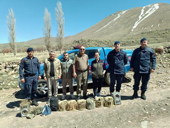 Kayseri'de yasa dışı keklik avlayan 2 kişi yakalandı
