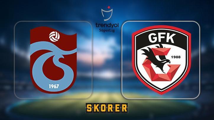 CANLI | Trabzonspor'un konuğu Gaziantep FK