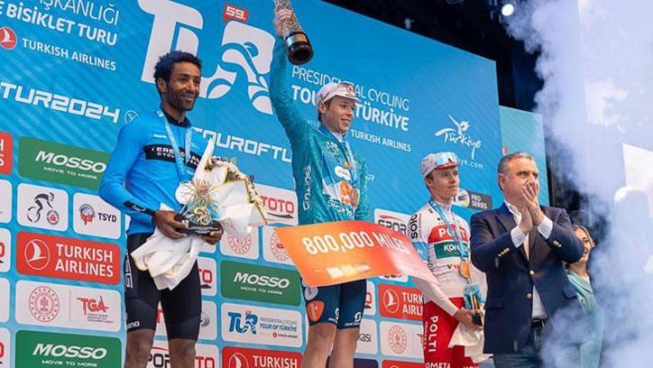 59. Cumhurbaşkanlığı Türkiye Bisiklet Turu'nun kazananı Frank Van Den Broek