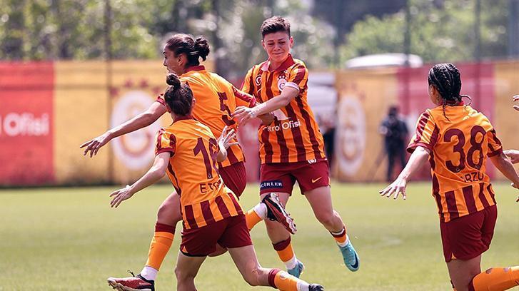 Kadın Futbol Süper Ligi'nde şampiyon Galatasaray!
