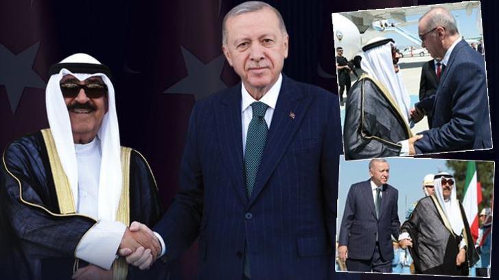 Erdoğan Kuveyt Emiri'ni ağırlıyor! İki ülke arasında 6 anlaşma imzalandı