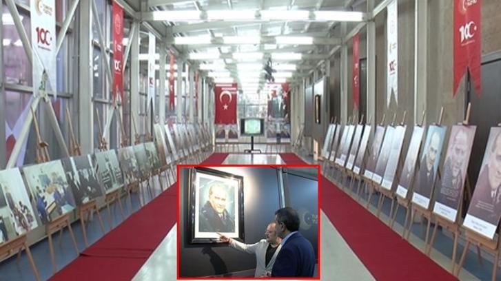 Milli Eğitim Bakanı Tekin "Orijinal Atatürk Portresi Sergisi"nin açılışına katıldı