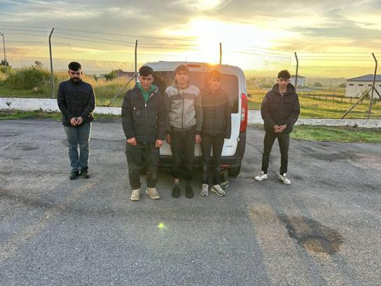 Tekirdağ'da durdurulan araçta 3 düzensiz göçmen yakalandı