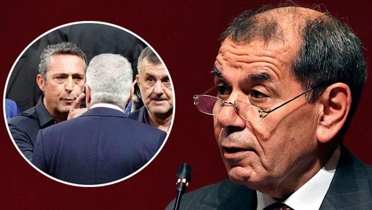 Galatasaray Başkanı Dursun Özbek'ten Ali Koç'a sert tepki